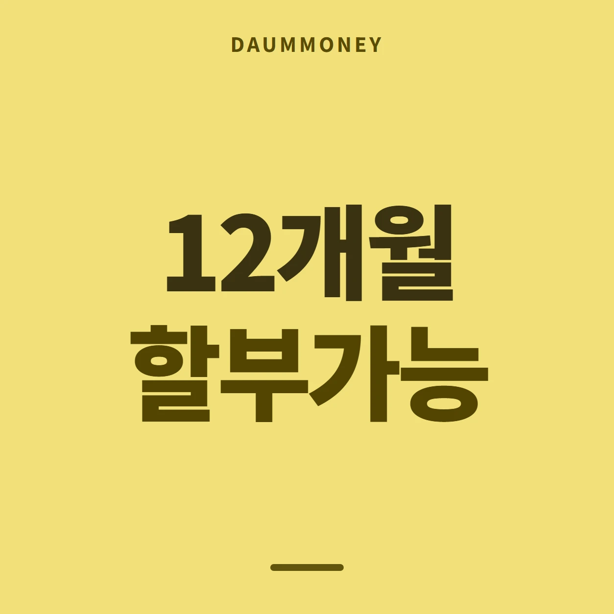 12개월 할부가능
